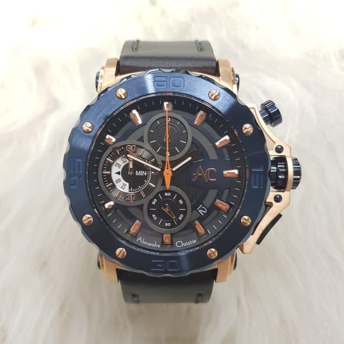 Alexandre Christie 9205MC / AC 9205 MC / AC9205 BlueRose Leather Black