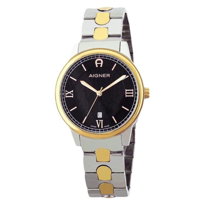 Aigner A24050A Men Black - Jam Tangan Pria Original