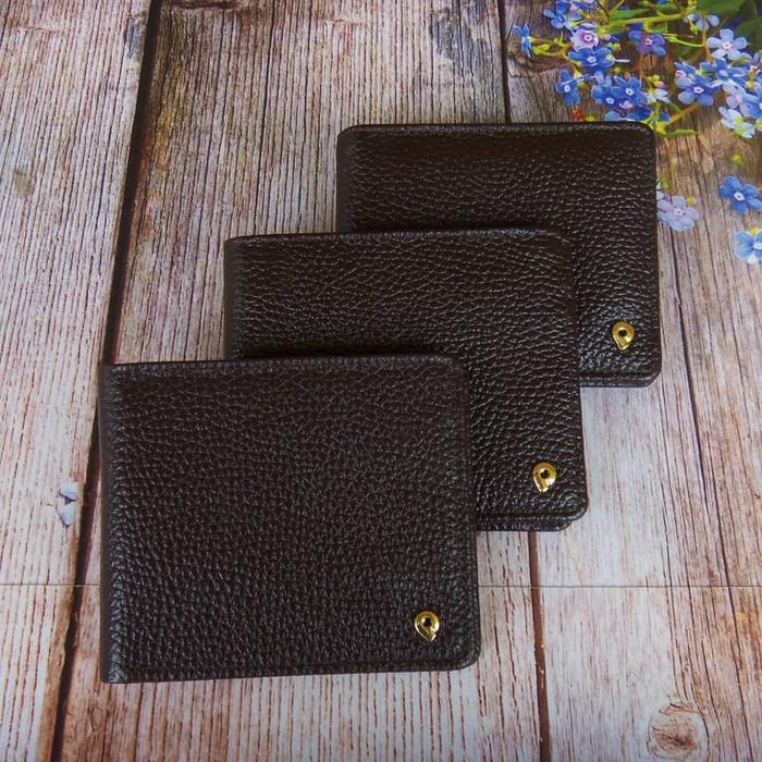 Dompet Kulit Papillon Original D653 Kopi Cowok Pria