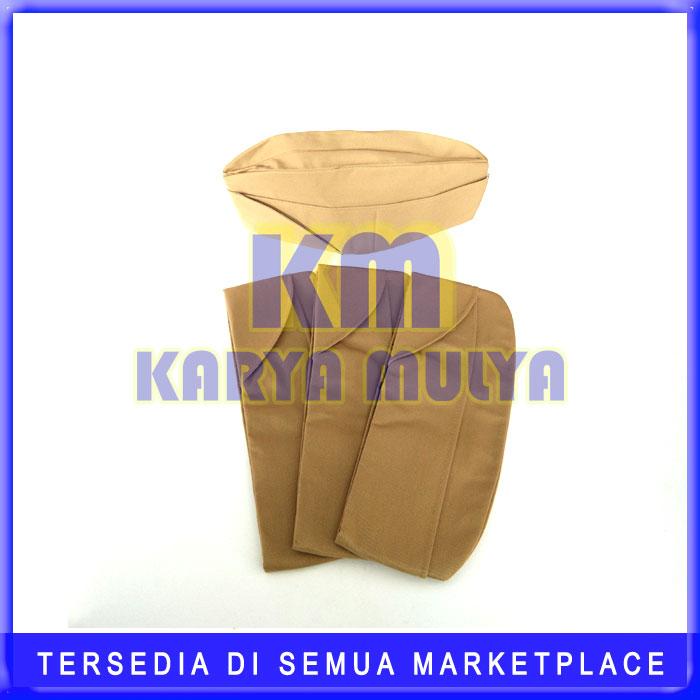 Topi Peci Atribut Pegawai Negeri Sipil Warna Keki - Karya Mulya