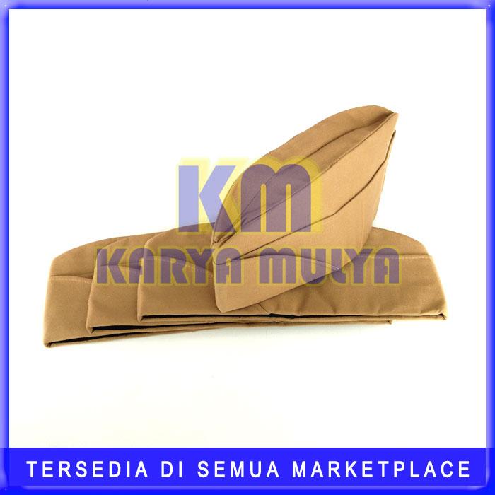 Topi Pegawai Negeri Warna Keki - Peci Atribut Kantor - KM