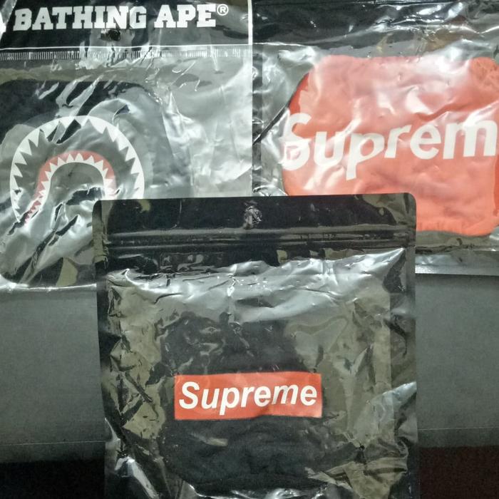 masker bape supreme premium