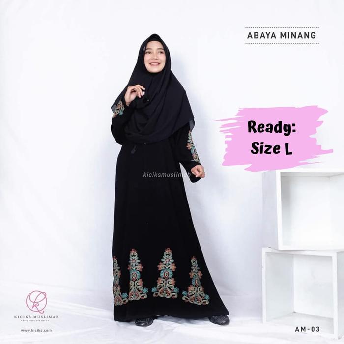 Gamis Abaya Minang Dress Kiciks
