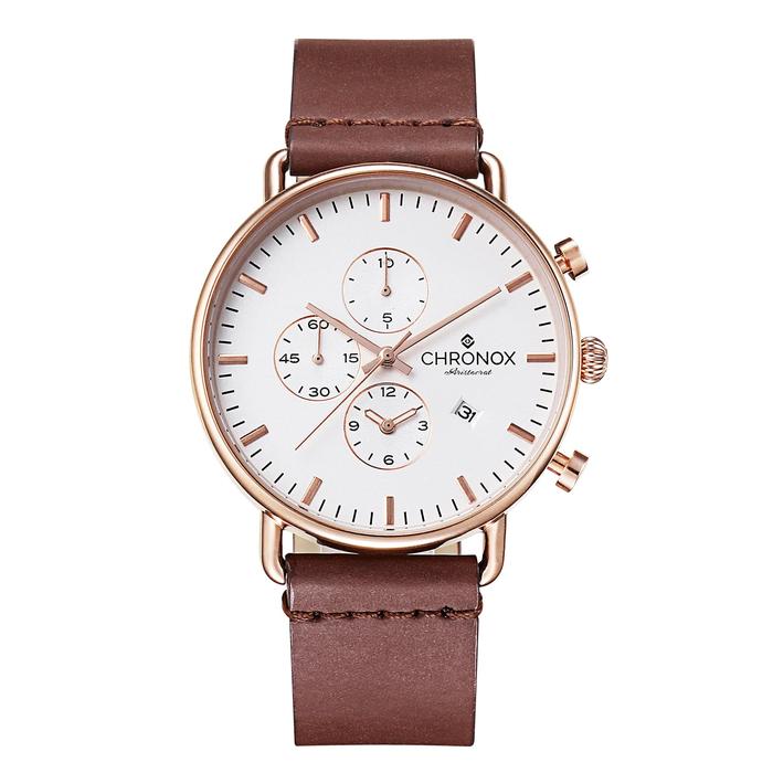Jam Tangan CHRONOX CX1008 MAN - WHITEGOLD (B) - Original Termurah!