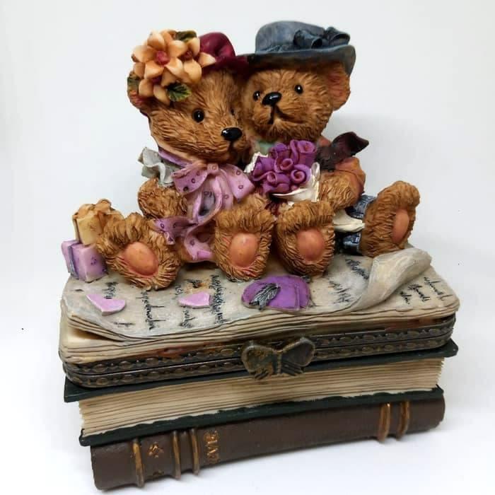 Tempat cincin teddy bear / cincin lamaran