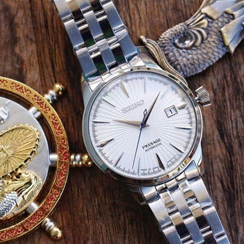 Jam Tangan Pria Merek Seiko Presage Ultimate Stainles Automatic Ori BM