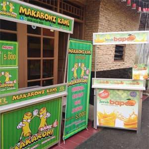 Booth Portable Stiker Printing Event Desk PVC