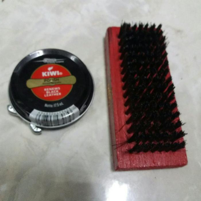 Semir kiwi + sikat semir
