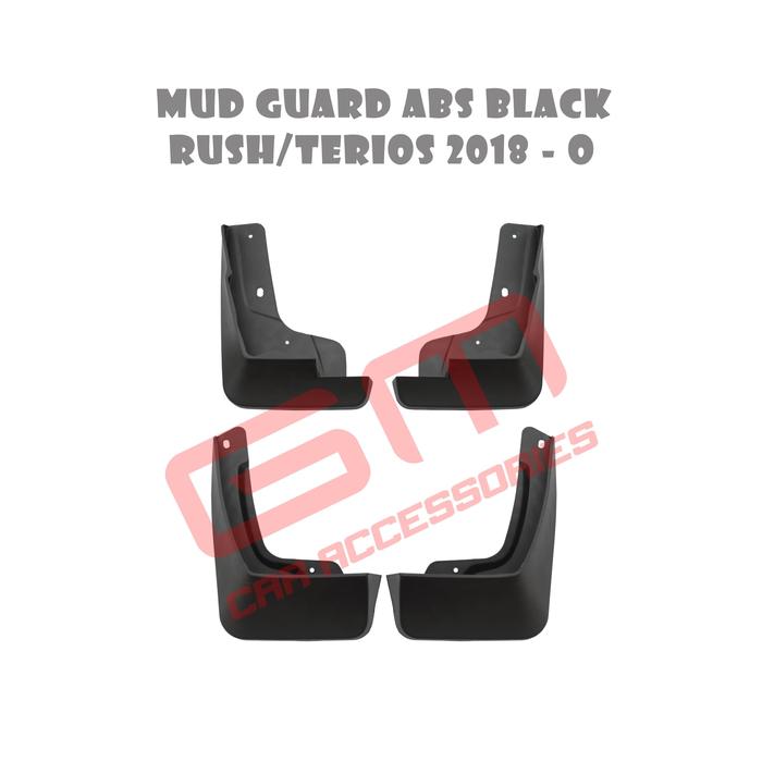 MUD GUARD ABS BLACK RUSH 2018 - O