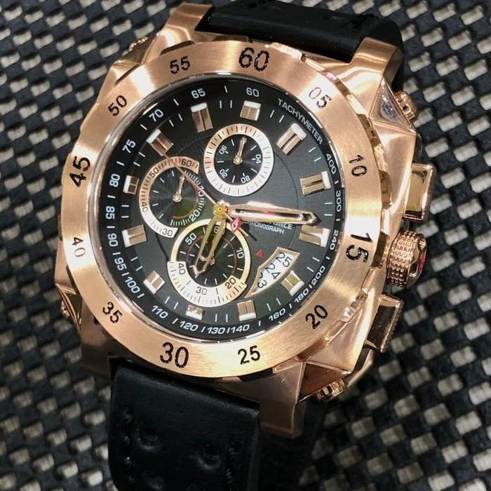 Jam Tangan Pria Merek ChronoForce CF5221G Case RG Original Resmi
