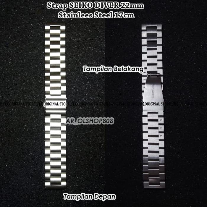 Strap SEIKO DIVER 22mm Stainless Steel 22mm Strap Seiko 22mm Band 22mm