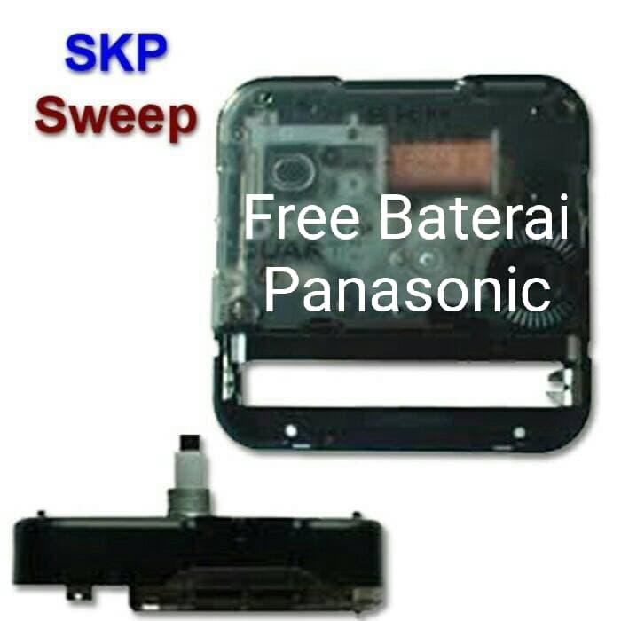 Mesin Jam Dinding SKP Model Sweep (TANPA BUNYI/TANPA DETAK)