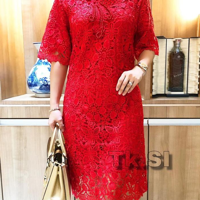 dress brokat aurum