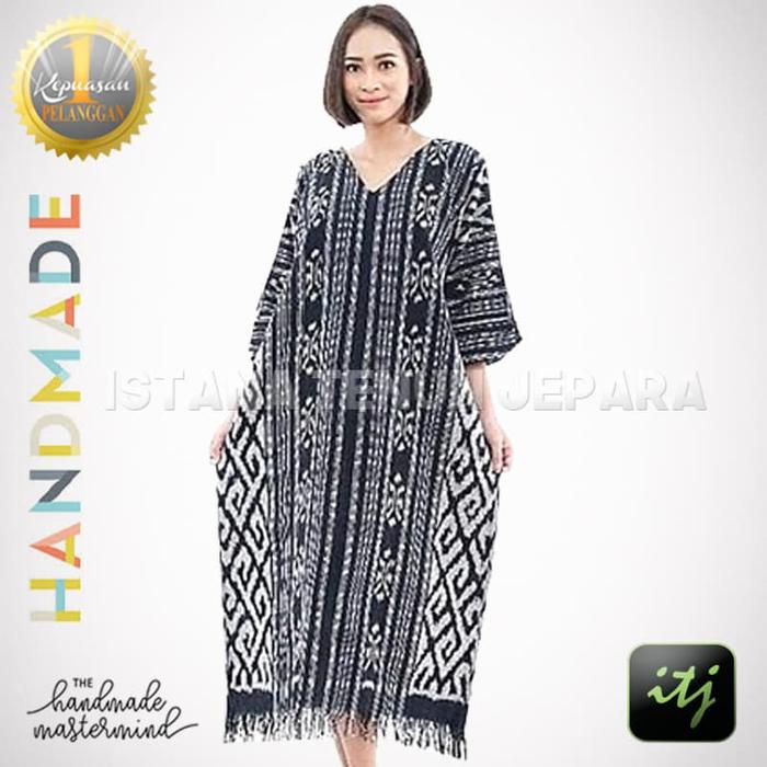 Dress Batik Jumbo Tenun Troso Jepara Handmade