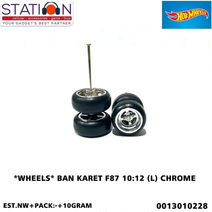 BAN KARET HOT WHEELS F87 10 12 (L) CHROME