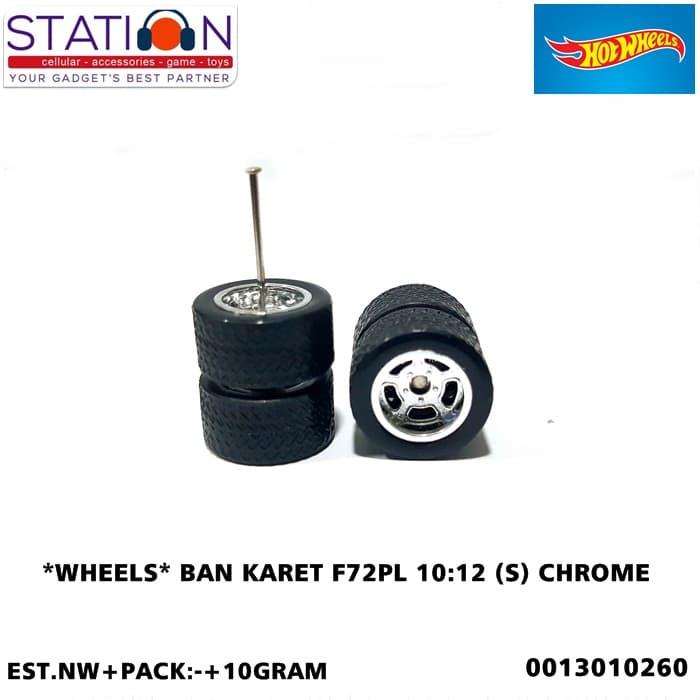 BAN KARET HOT WHEELS F72PL 10 12 (S) CHROME