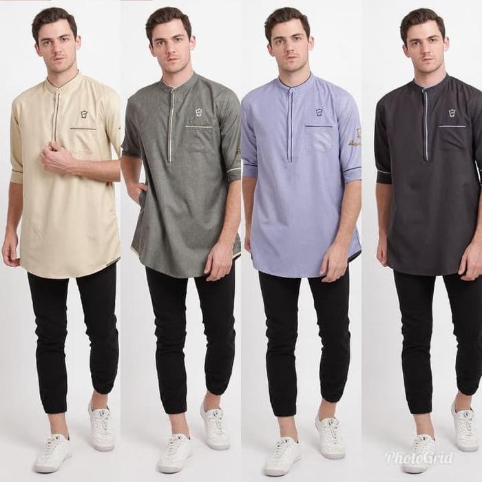 Kurta 3/4 lengan Doanda Premium Modern Quality Gamis Pakistan