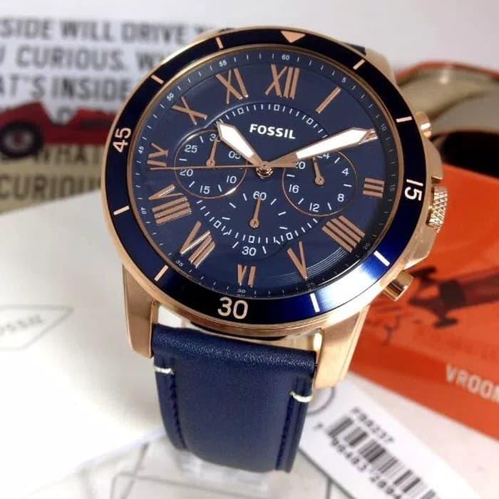 Jam Tangan Pria Fossil FS5237 & FS 5237 Original Baterai Fullset 4.5MM