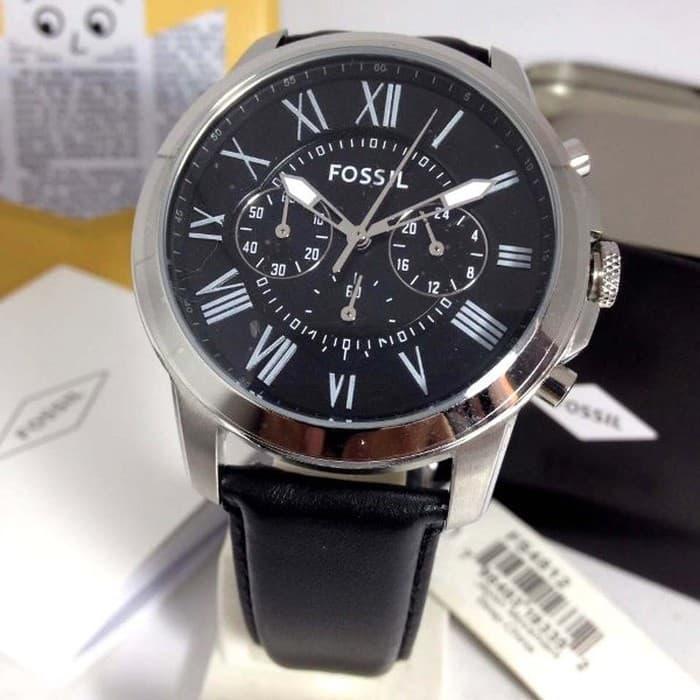 Jam Tangan Pria Fossil FS4812 & FS 4812 Original Baterai Fullset 4.4MM