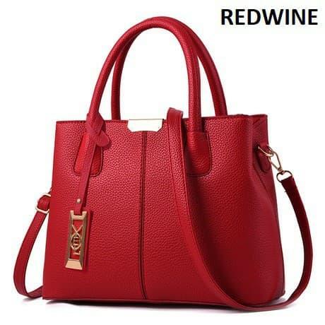 Tas Import Handbag Exp2149 Red Wine Dark Blue Dark Pink Black