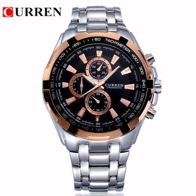 Promo A2WC Jam Tangan Pria Curren 8023 Casual Watch Curren Original