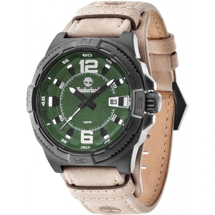 JAM TANGAN PRIA TIMBERLAND TBL14112JSB/19 LEATHER STRAP