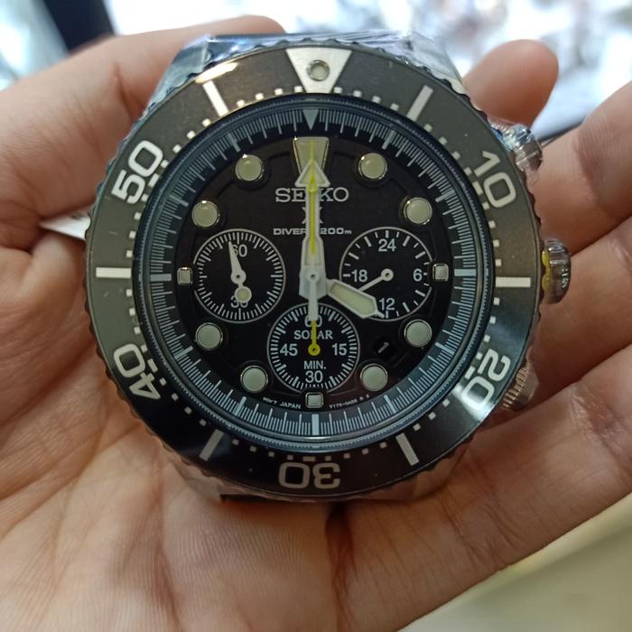 Seiko SSC021P1 Jam Tangan Kronograf Pria
