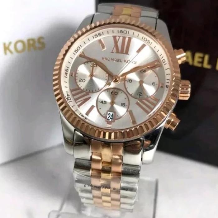 Jam Tangan Wanita Michaell---Kors MK 5735 & MK5735 Steel Original BM