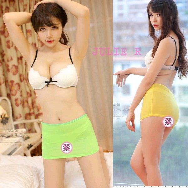 mini skirt rok mini transparan sexy lingerie