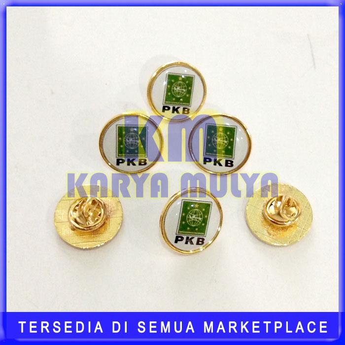 Pin Partai PKB - Pin Logo Partai Kebangkitan Bangsa Ukuran 2 Cm - KM