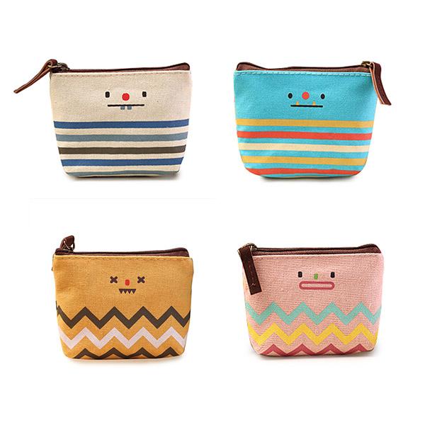 NEW ! Women Cute Smile Face Wallet Coin