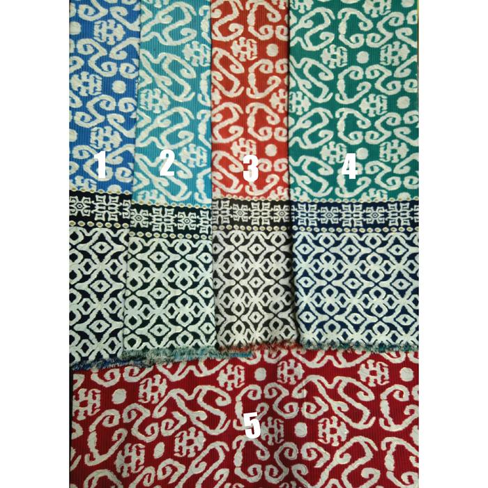BAHAN KAIN BSY MOTIF BATIK MADURA/KAIN BSY HALUS/KAIN BSY MOTIF (YARD)