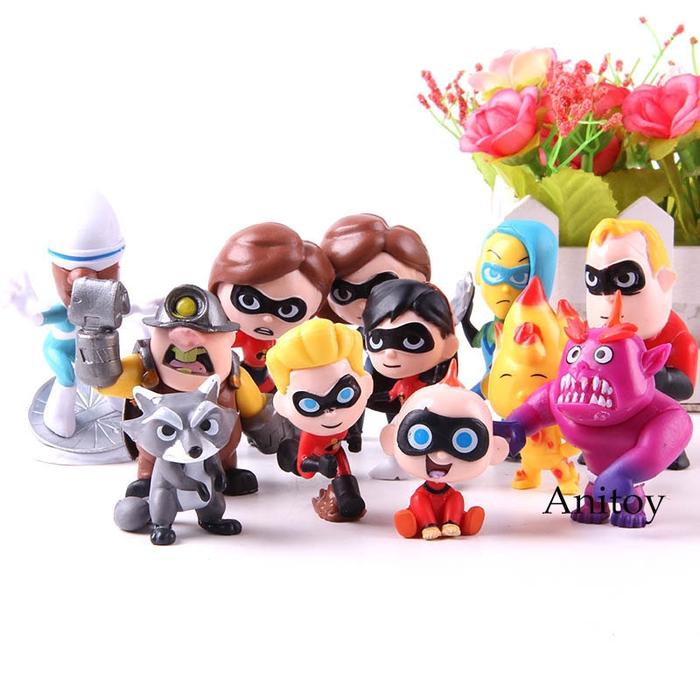 Baru 12Pcs / Set Action Figure Superman parr dari Jack parr