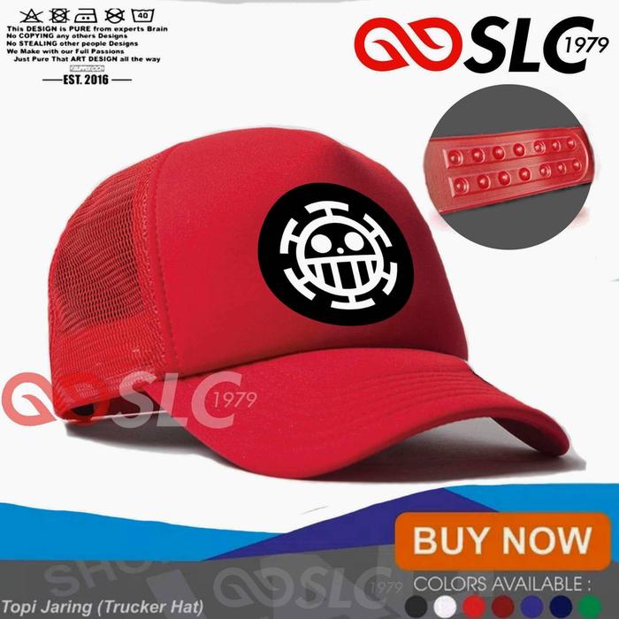 TOPI JARING TRUCKER TRAFALGAR MERAH SX5 - KOLASE