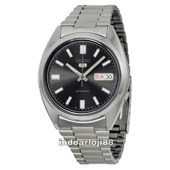 Jam Tangan Pria Seiko 5 SNXS79K1 Automatic Dark Grey Dial Stainless Steel SNXS79