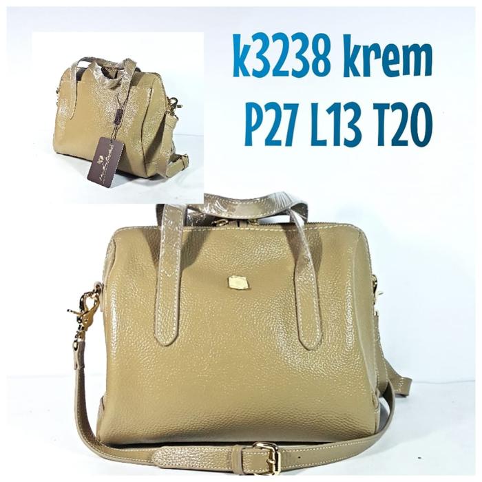 Tas Kulit Papillon Original K3238 KREM