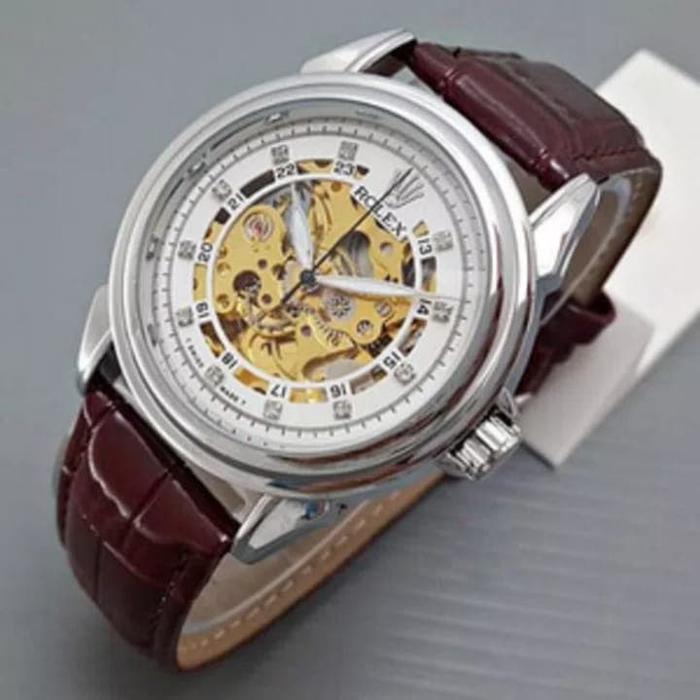 jam tangan otomatis | jam tangan pria | jam tangan kulit