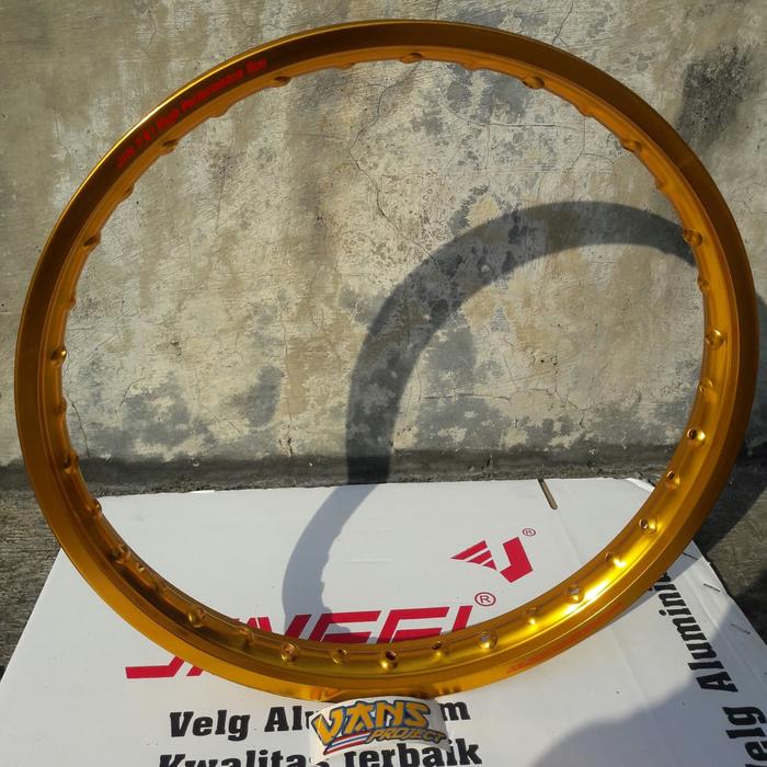 Velg Jinfei Gold 17 Ukuran 140 Only 1pcs JF Ring 17 Mio fino soul Emas