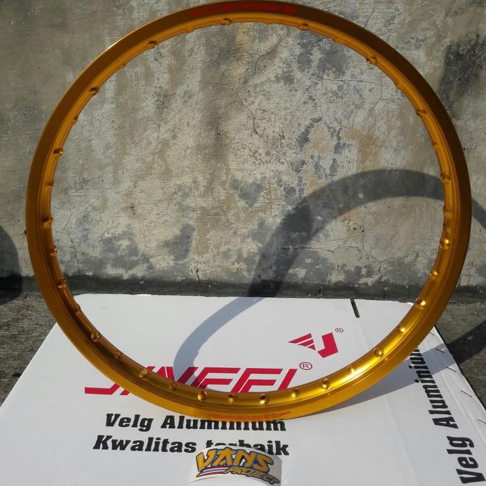 Velg Jinfei Gold 17 Ukuran 120 Only 1pcs JF Ring 17 Mio fino soul Emas