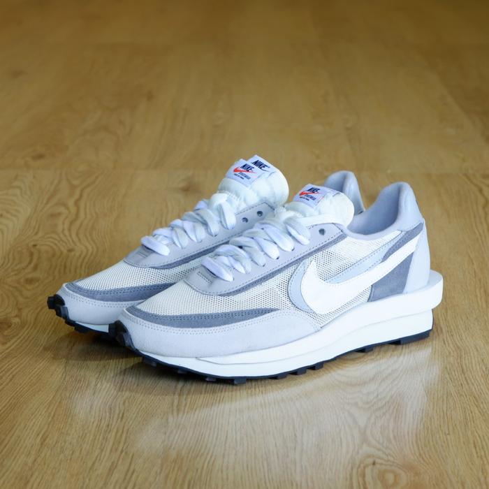 Sacai x Nike LDV Waffle "White/Grey"