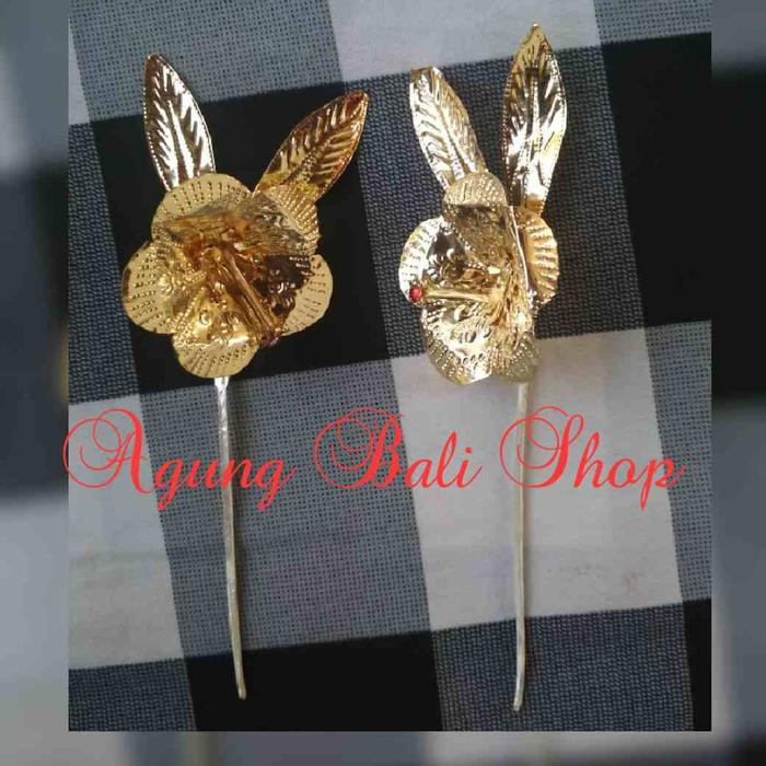 bunga emas udeng bali