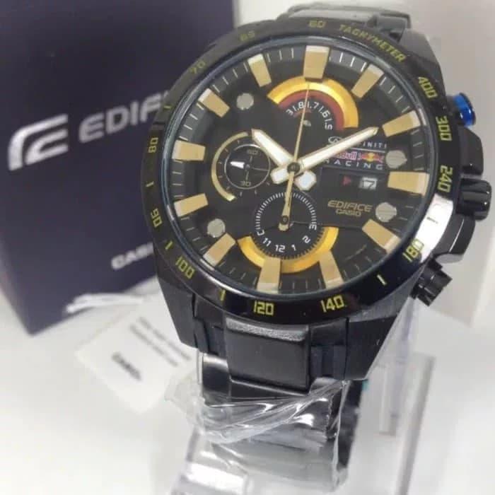 Jam Tangan Pria Casio Original New Model Edifice RedBull Edition IW651