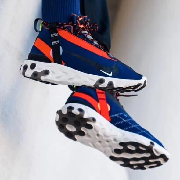 NIKE React Runner Mid WR ISPA"Navy "