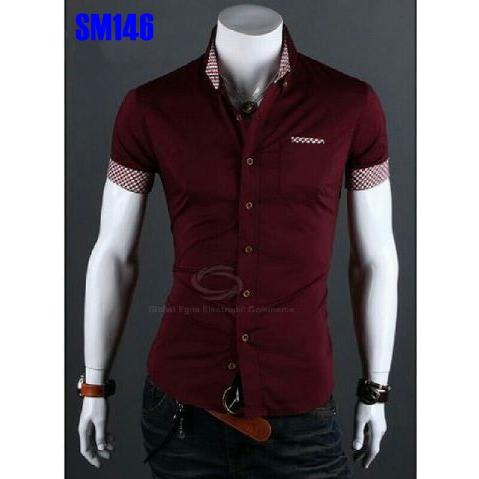 SM146, Kemeja Merah Pria
