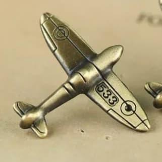 Bros Pin Capung Pesawat Terbang Airplane Retro bross brooch
