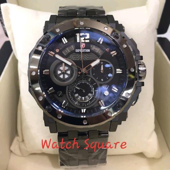 Jam Tangan Pria Expedition Original E6402M Full Black