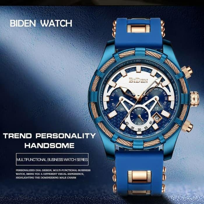 Biden Jam Tangan Pria Chrono Original B0117