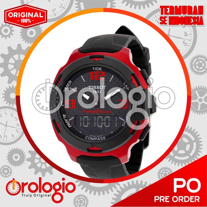 Tissot T-Race Touch Red Aluminium Men's Sports Watch ORI