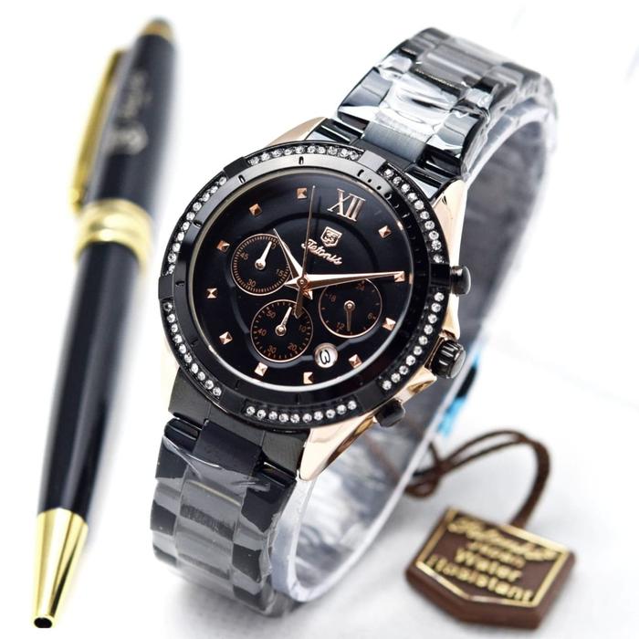 Tetonis Jam Tangan Wanita Chronograph