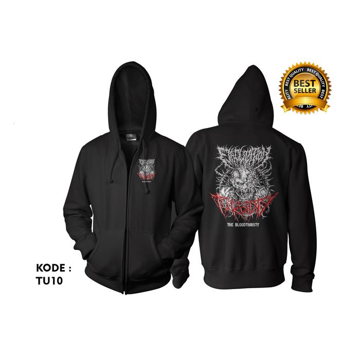 Jaket turbidity / jacket zipper hoodie switer tu10